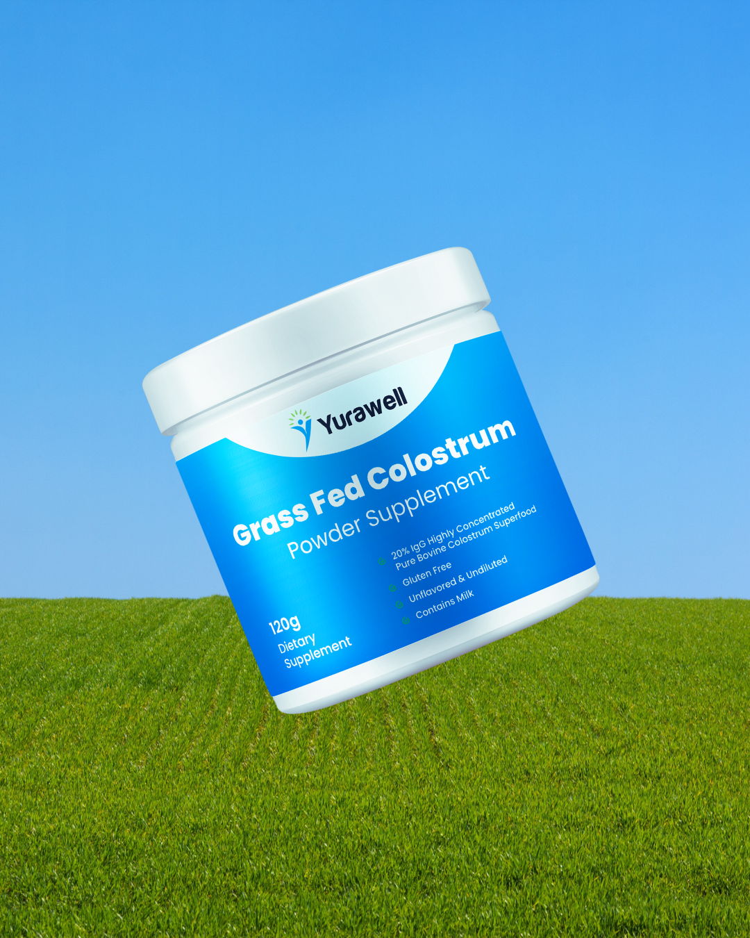 Chlostrum Grass-Fed Colostrum Powder | 2,000 mg Per Scoop – Yurawell